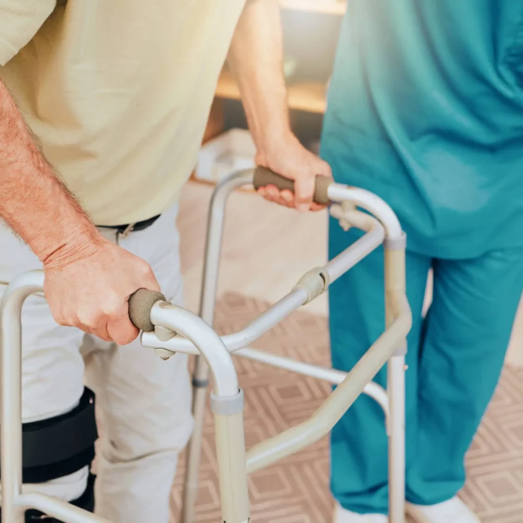 bezpieczeństwo seniora - chodzik