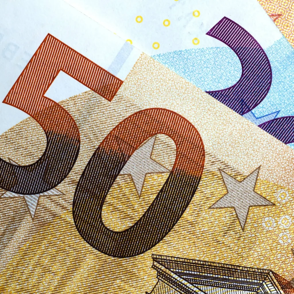 banknot 50 Euro